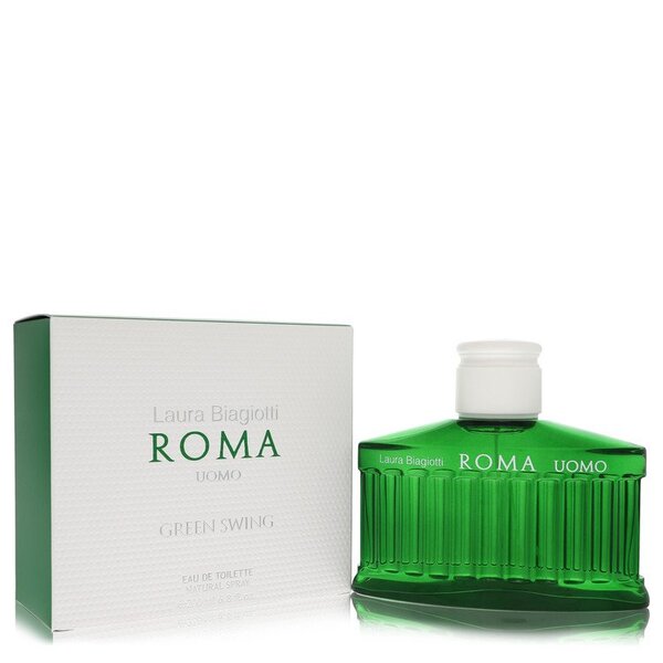 Laura Biagiotti Roma Uomo Green Swing 6.8 oz Eau de Toilette