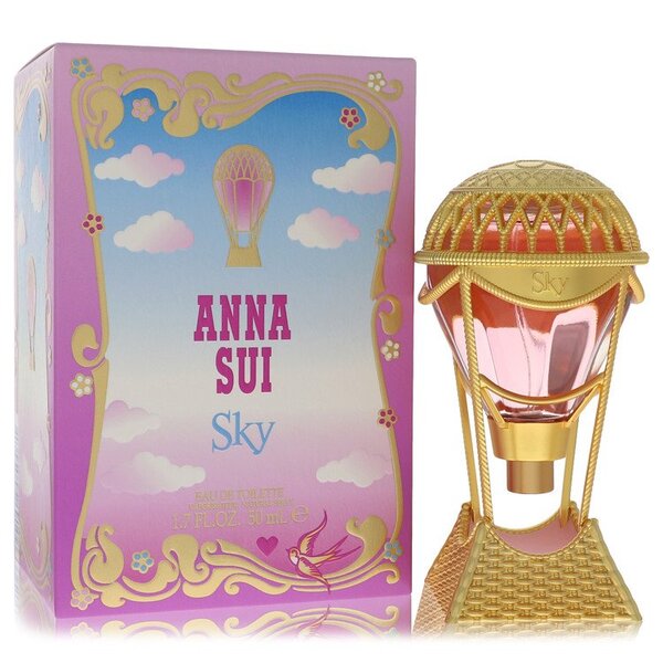 Anna Sui Sky Eau De Toilette 1.7 oz - Dreamy Floral Fruity