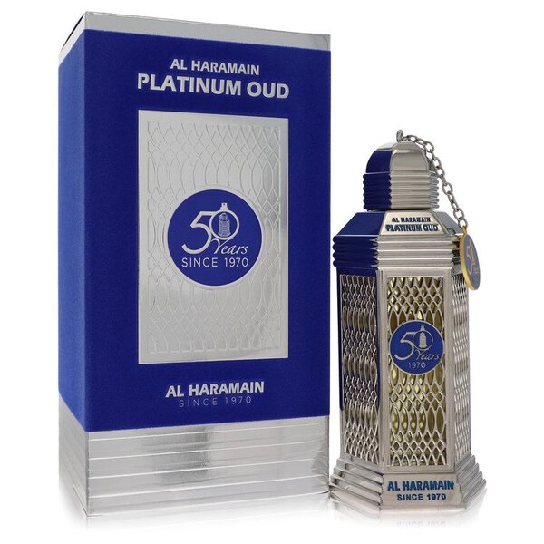 Al Haramain Platinum Oud Eau De Parfum - Unisex 3.3 oz