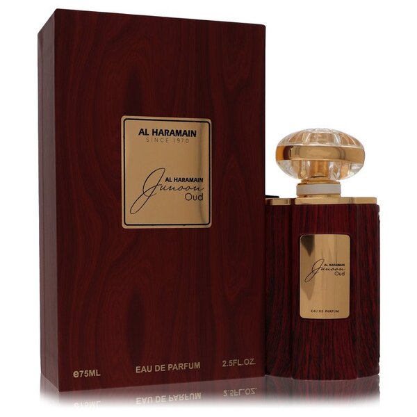 Al Haramain Junoon Oud Eau De Parfum for Women - Luxurious 2.5 oz