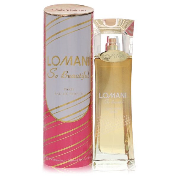 Lomani So Beautiful Eau De Parfum 3.3 oz for Women