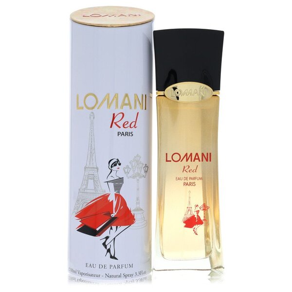 Lomani Red Eau De Parfum 3.3 oz for Women