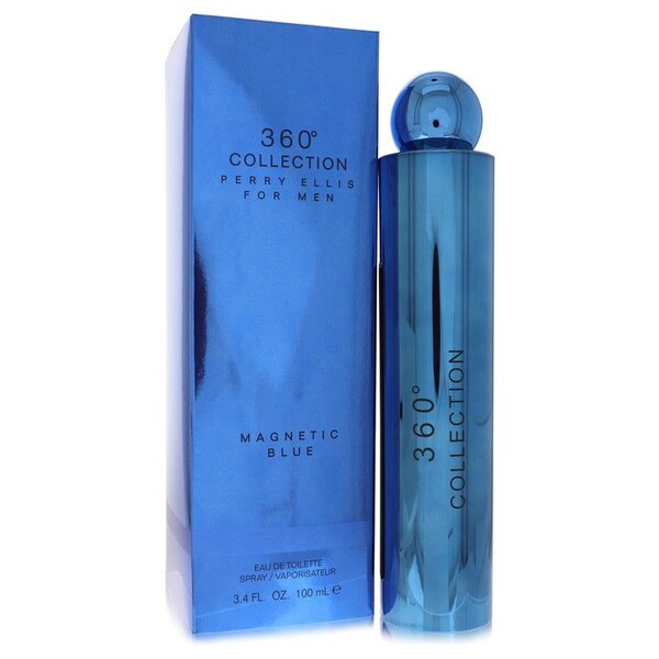 Perry Ellis 360 Magnetic Blue Eau de Toilette 3.4 oz