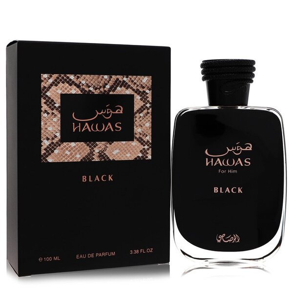 Rasasi Hawas Black Eau De Parfum - 3.3 oz