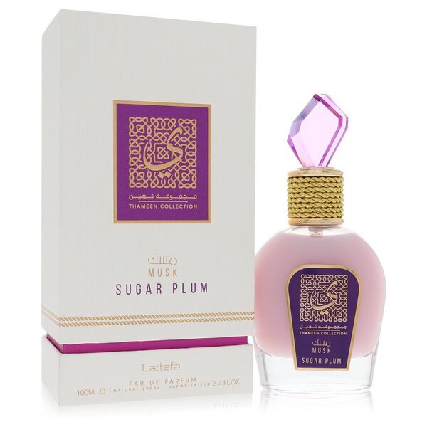 Lattafa Musk Sugar Plum Eau De Parfum 3.4 oz