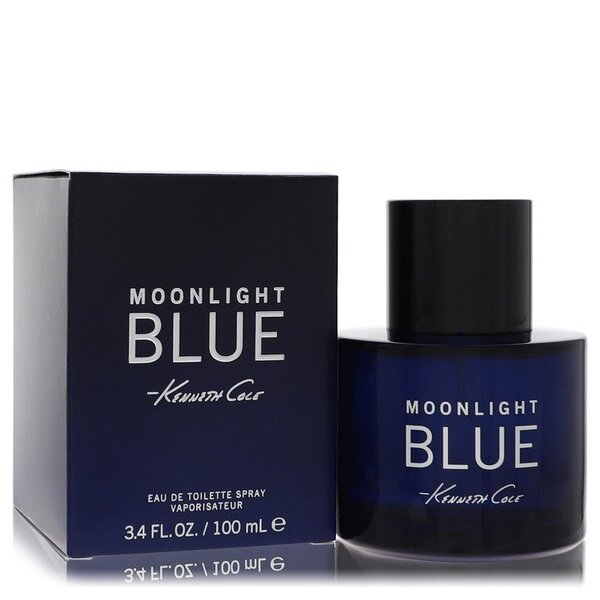 Kenneth Cole Moonlight Blue Eau De Toilette for Men 3.4 oz