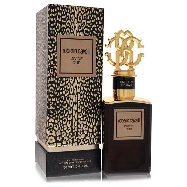 Roberto Cavalli Divine Oud Eau De Parfum Spray for Women 3.4 oz