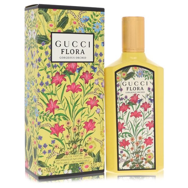 Gucci Flora Gorgeous Orchid 3.3oz Refillable Eau de Parfum for Women
