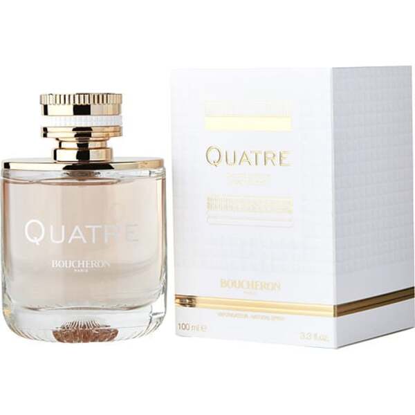 Boucheron Quatre: A Citrus Rose Perfume - 3.3 oz Eau de Parfum Spray for Women