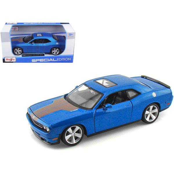 Maisto 2008 Dodge Challenger SRT8 Blue Metallic 1/24 Diecast