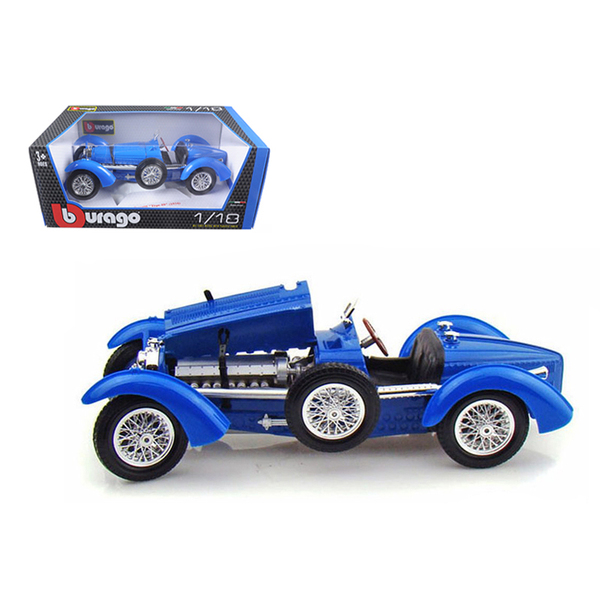 Bburago 1934 Bugatti Type 59 Blue 1:18 Scale Model