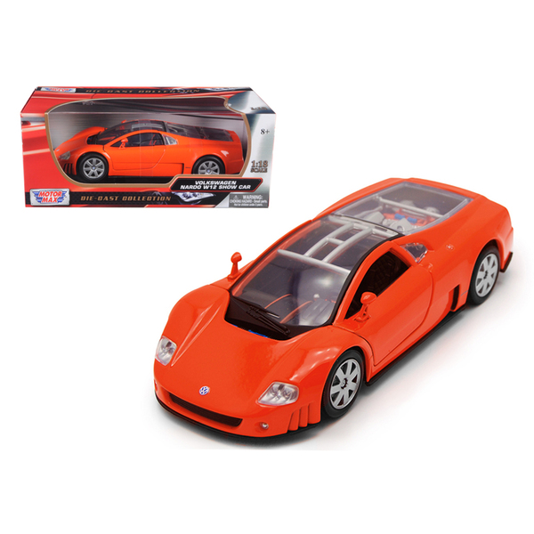 Motormax Volkswagen Nardo W12 Show Car - Orange 1:18 Scale