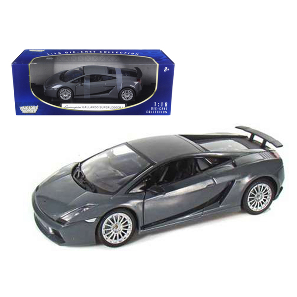 Motormax Lamborghini Gallardo Superleggera Grey 1:18 Diecast