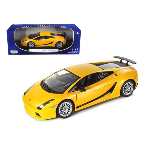 Motormax Gallardo Superleggera 1:18 Scale Orange Diecast