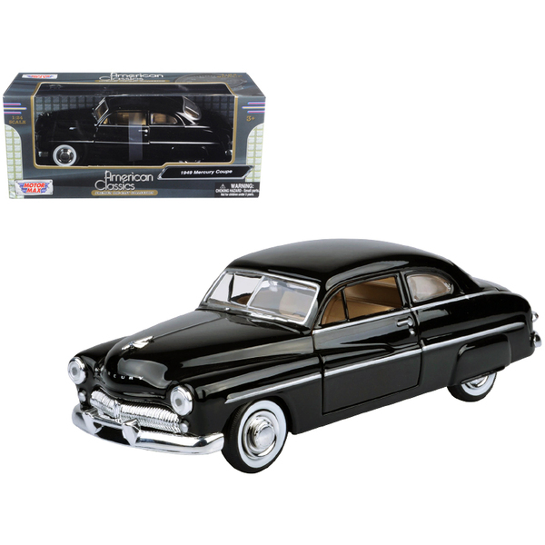 Motormax 1949 Mercury Black 8" Diecast Model Car