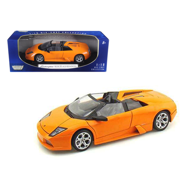Motormax Lamborghini Murcielago Roadster Orange, 1/18 Scale