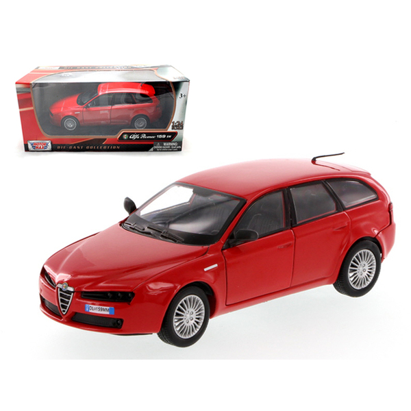 Motormax Alfa Romeo 159 SW Red 1:24 Scale Diecast Car