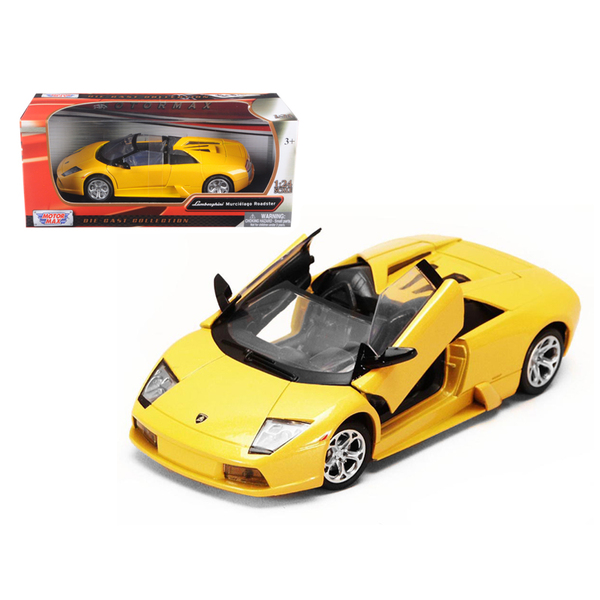 Motormax Lamborghini Murcielago Roadster - Yellow