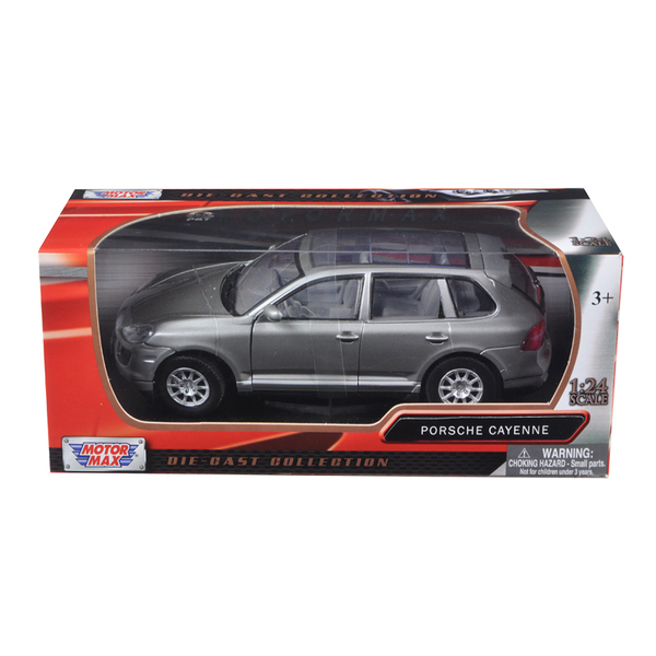 Motormax 2008 Porsche Cayenne - 7.5 Inch Gray