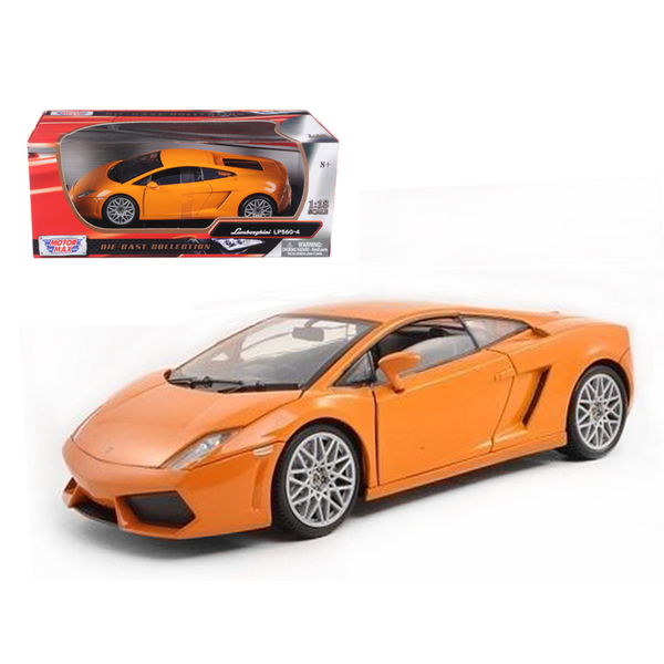 Motormax Lamborghini Gallardo LP 560-4 10.5" Orange 1/18 Diecast