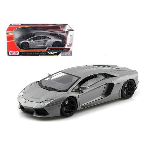 Motormax Aventador LP700-4 Gray Metallic 1/18