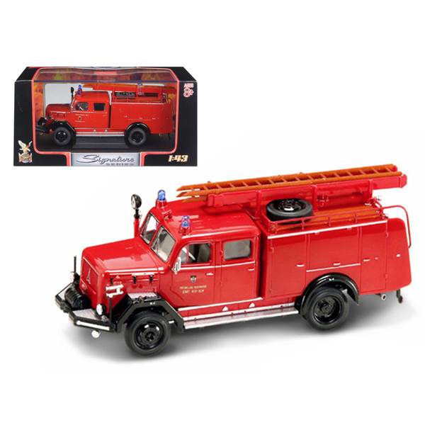 Road Signature 1964 Magirus Deutz Fire Engine - 1/43