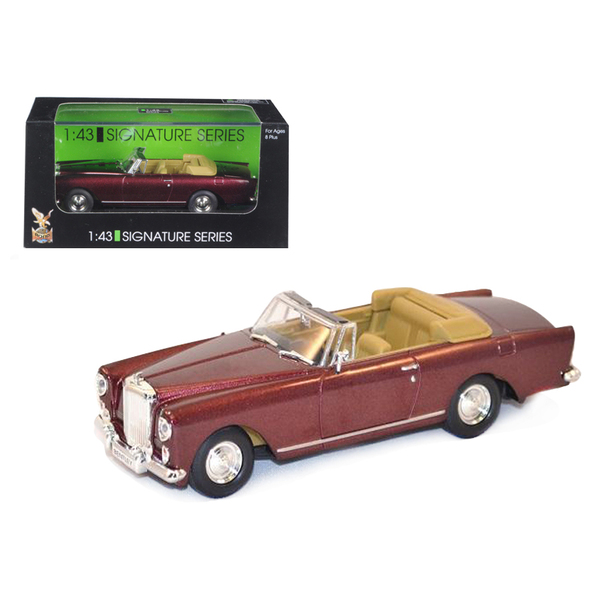 Road Signature 1961 Bentley Continental S2 Burgundy 1/43