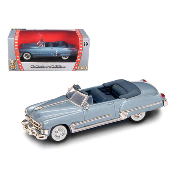 Road Signature 1949 Cadillac Coupe DeVille Blue Metallic 1/43 Diecast