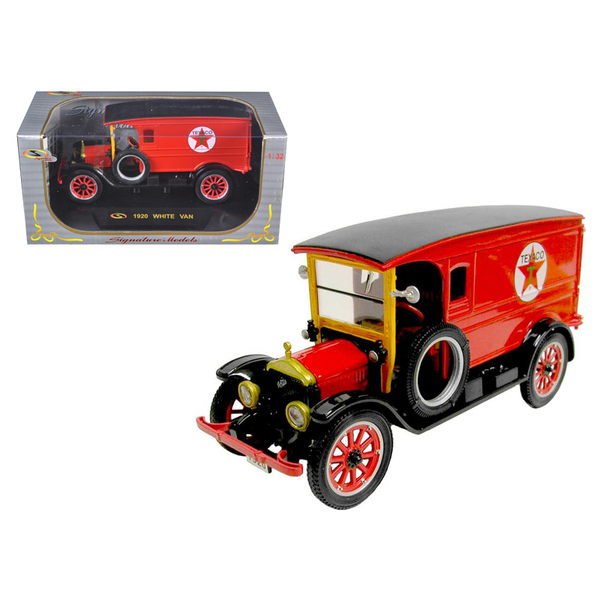Signature Models 1920 White Delivery Van "Texaco" - 6-in