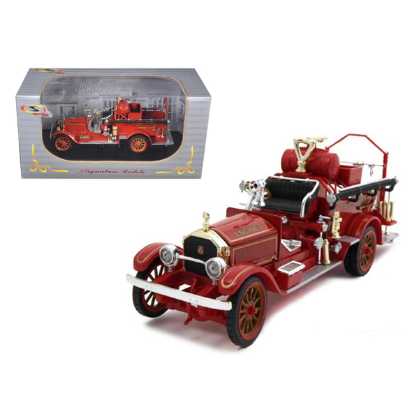 Signature Models 1921 American LaFrance Fire Engine - Red, 6-in