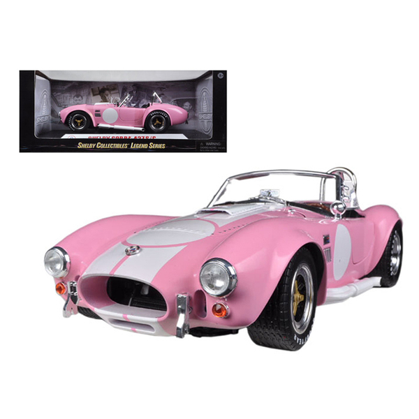 Shelby Collectibles 1965 Cobra Pink 1:18 Scale Diecast