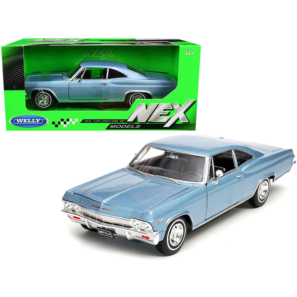 Welly 1965 Impala SS 396, Light Blue (7.5-inch)