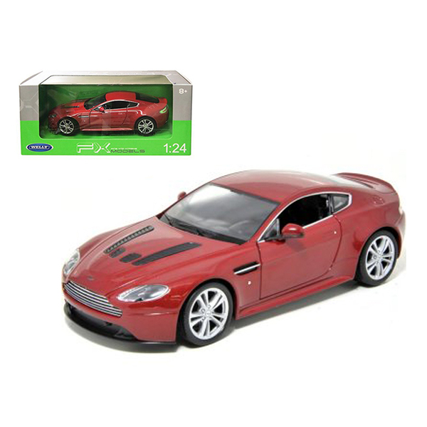 Welly Aston Martin V12 Vantage, Red (7.5-inch)