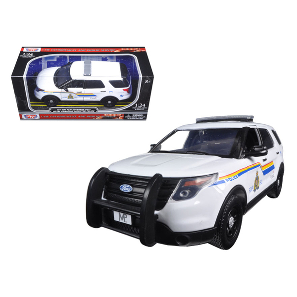 Motormax 2015 Ford Interceptor Utility RCMP 1:24 Diecast