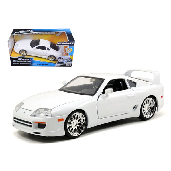 Jada Brian's Toyota Supra White 1/24 Scale