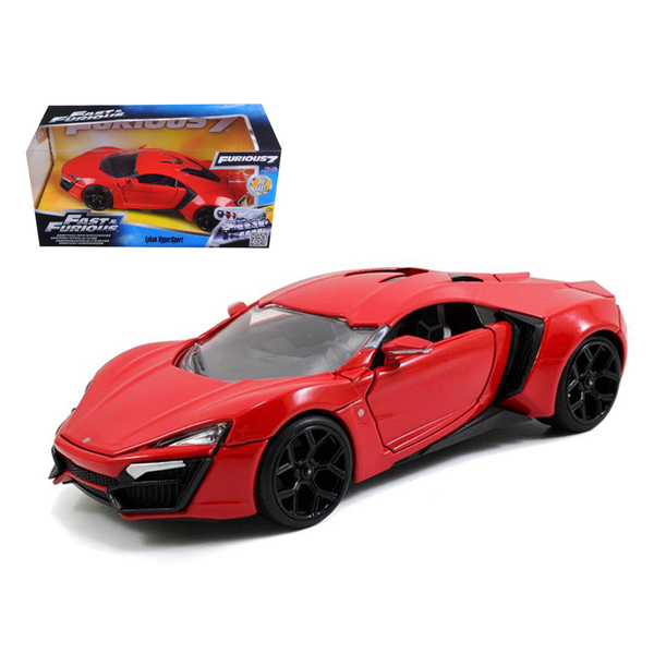 Jada Lykan Hypersport Red 'Fast & Furious 7' 1/24
