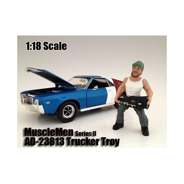 American Diorama Trucker Troy - 1:18 Scale