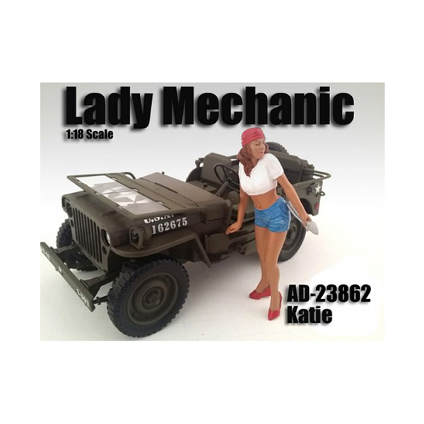 American Diorama Katie Lady Mechanic 1:18 Scale Figure