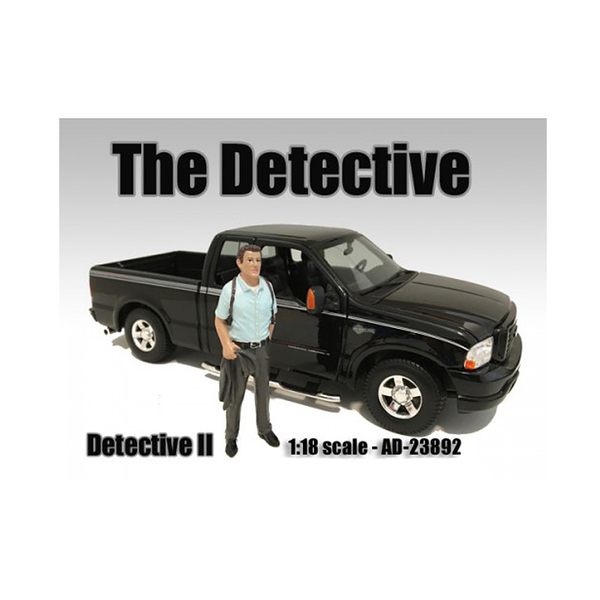 American Diorama Detective #2 - 4 Inch 1:18 Scale Figure