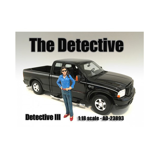 American Diorama Detective #3 - 4 Inch 1:18 Scale Model