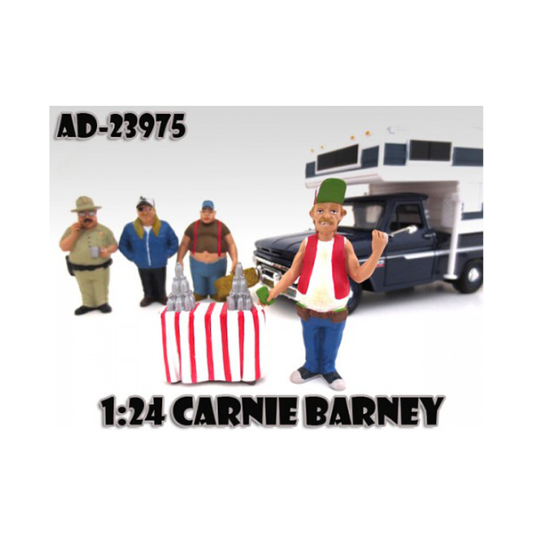 American Diorama Barney 1:24 Scale 3 Inch Figure