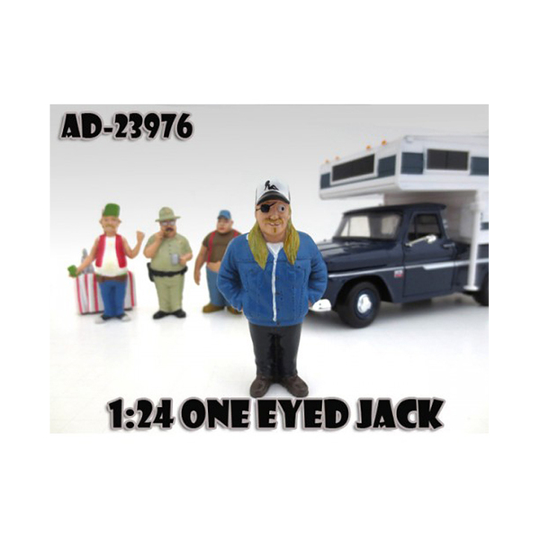 American Diorama One Eyed Jack 3" 1/24 Scale