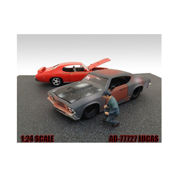 American Diorama Mechanic Lucas 1:24 Scale Figure