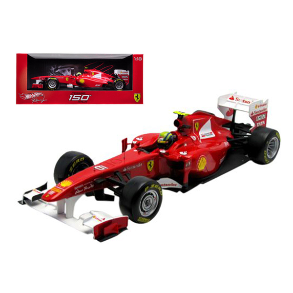 Hot Wheels Ferrari 150 Italia Felipe Massa 1/18 Scale