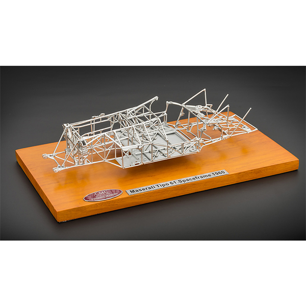 CMC 1960 Maserati Tipo 61 Birdcage Spaceframe 1:18 Diecast Model