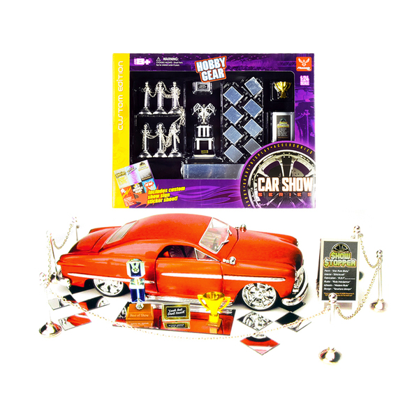 Phoenix Toys 1/24 Scale Car Show Trophy Winner Accessories
