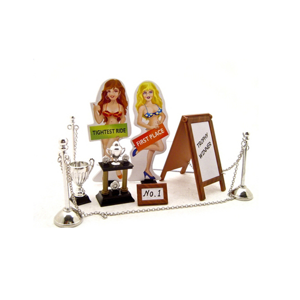 Kinsfun SB1002: 1:24 Scale Car Show Trophy Set