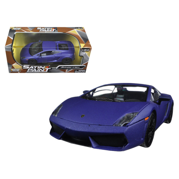 Motormax Lamborghini Gallardo 1:24 Matt Purple Diecast Model