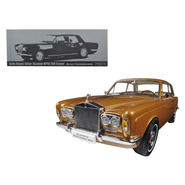 Paragon 1968 Rolls Royce Silver Shadow Bronze 1:18 Diecast