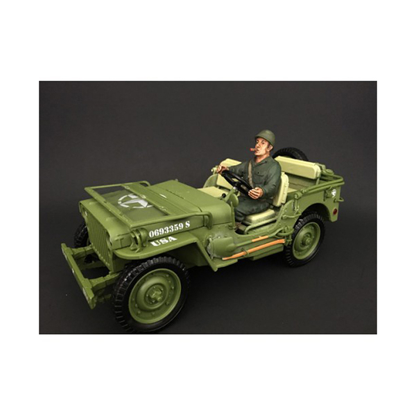 American Diorama US Army WWII Soldier, 3.5-Inch